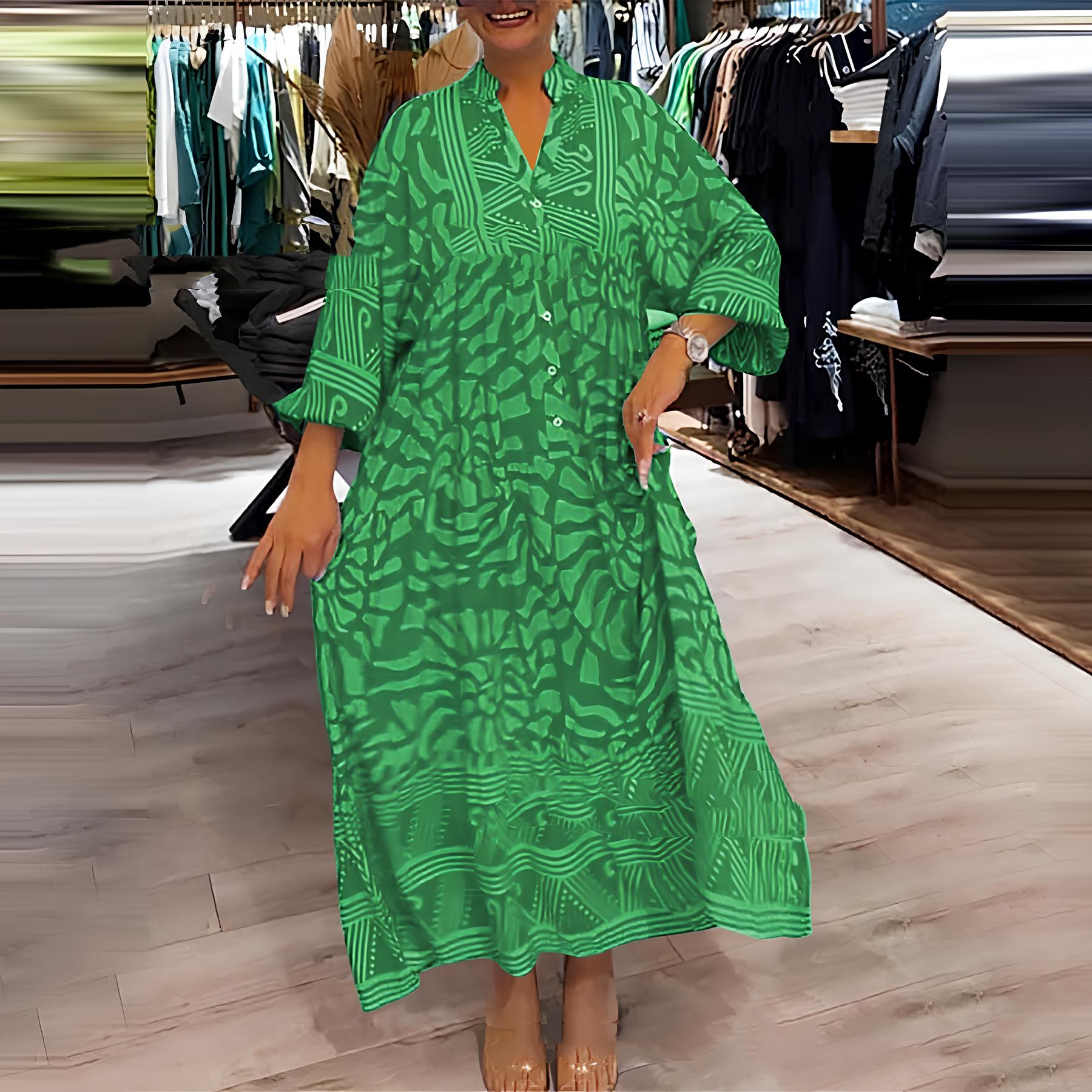 Inga™ - Robe Maxi Colorée et Aérée