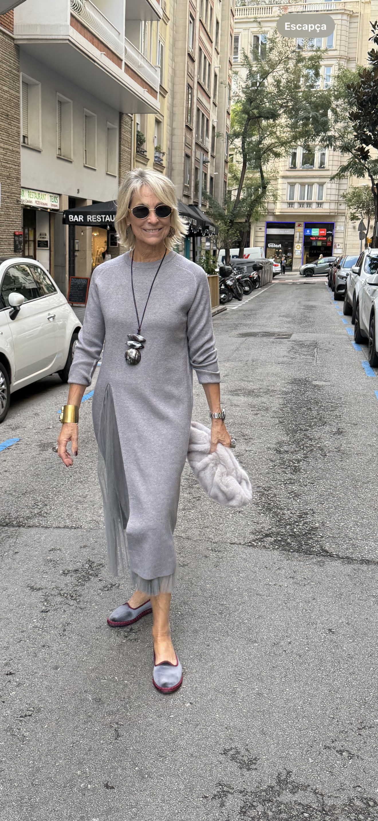 Gwenirra - Robe Tulle Tricotée Élégante