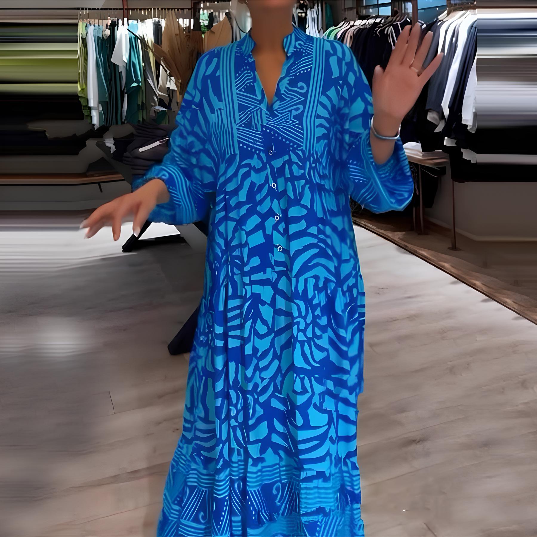 Inga™ - Robe Maxi Colorée et Aérée