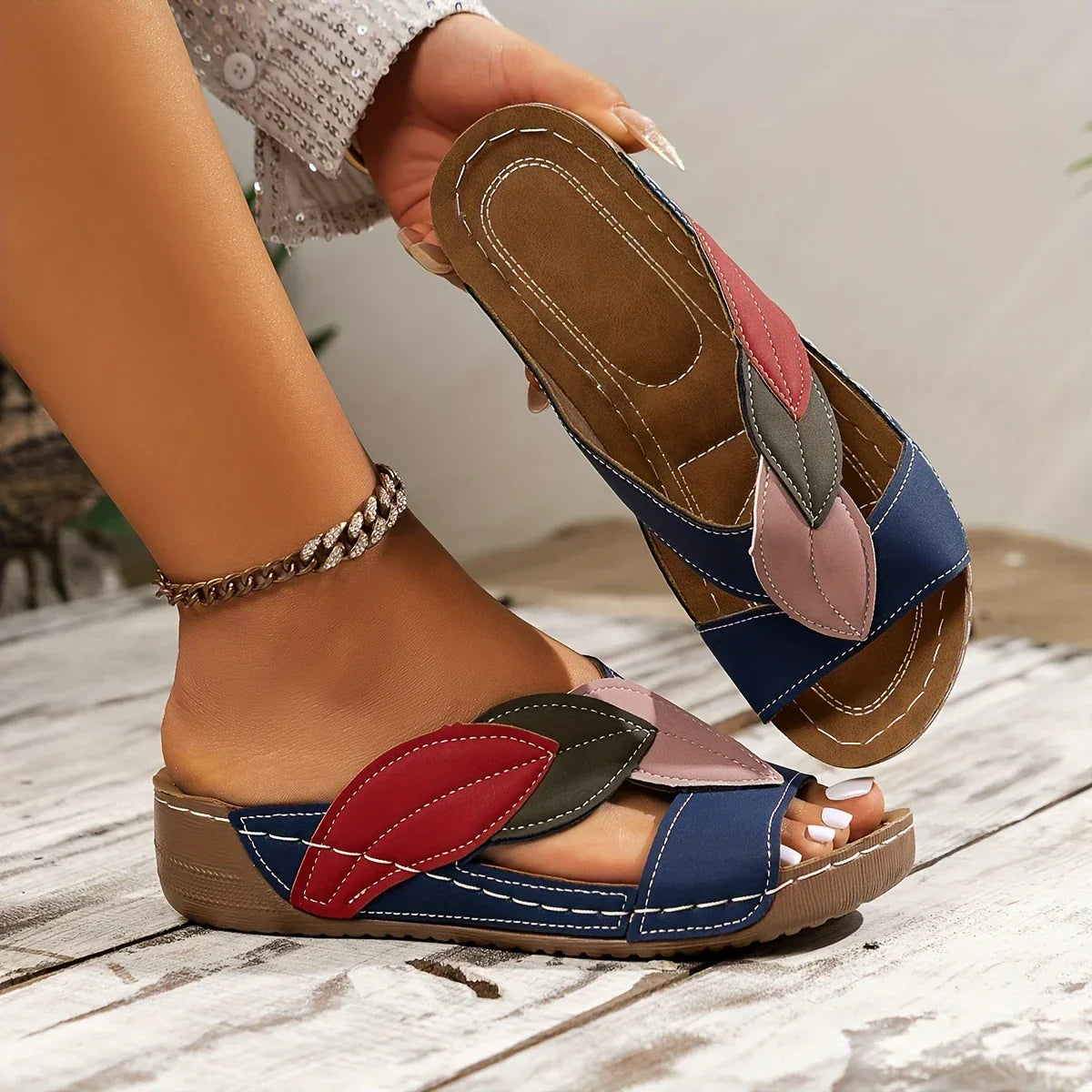 Deliora™ - Orthopedic Comfort Slip-On Sandals 