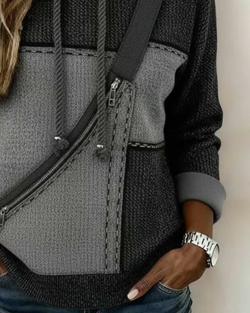 Dorevia - Color-Block Hoodie