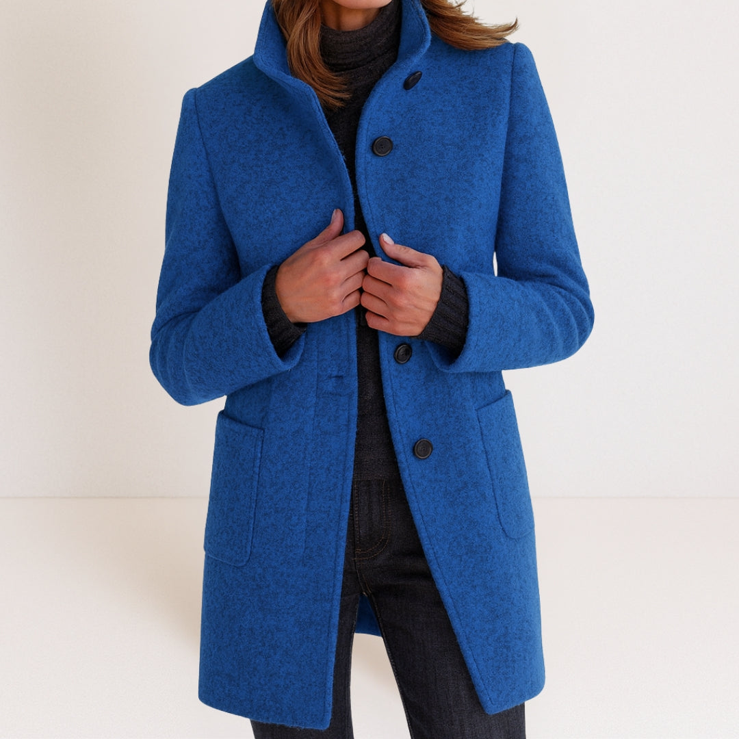 Kaloria - Women's Jacket with Stand-Up Collar