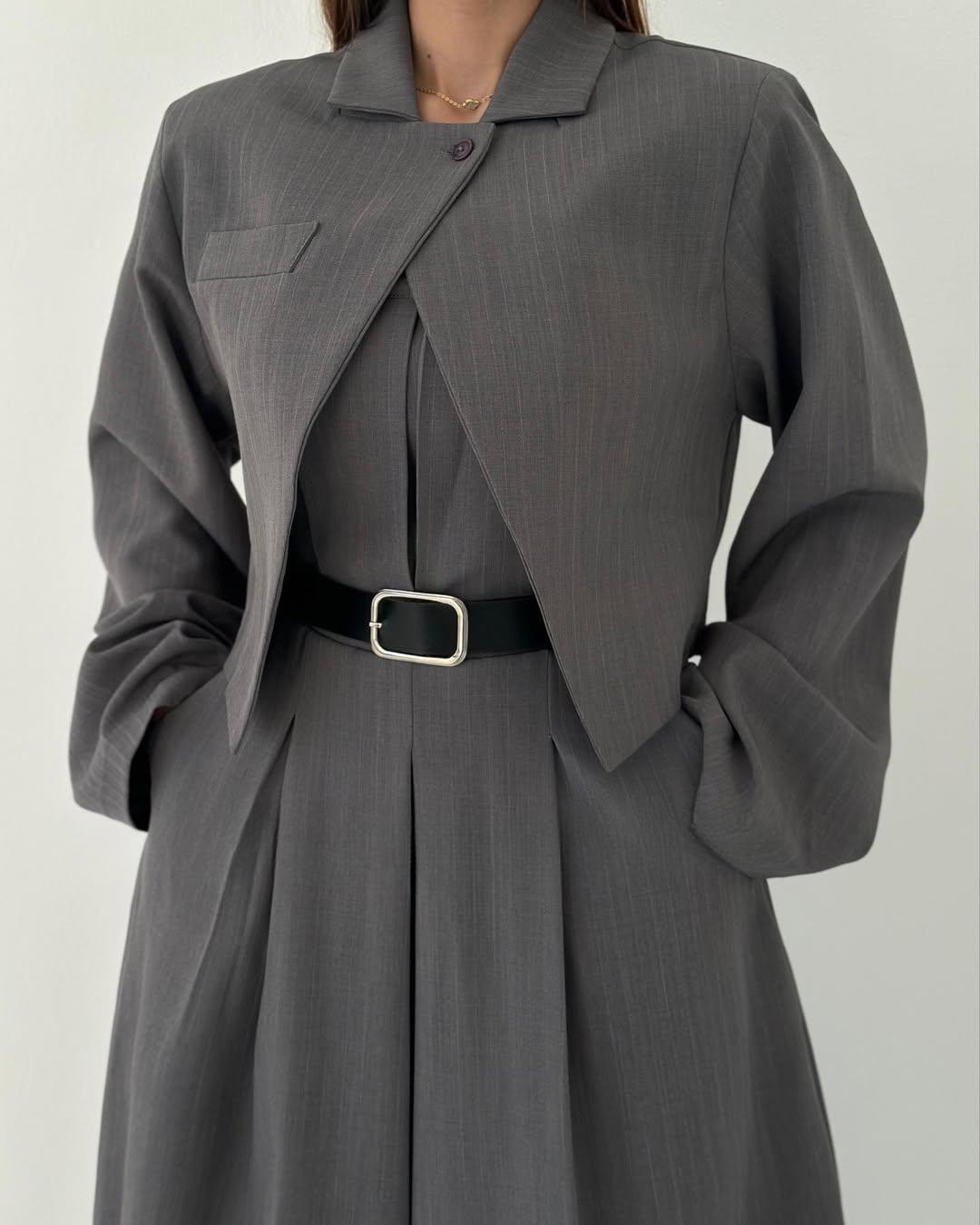 Cyravine - Women's Bustier and Jacket Set - Elegant and Trendy Style 