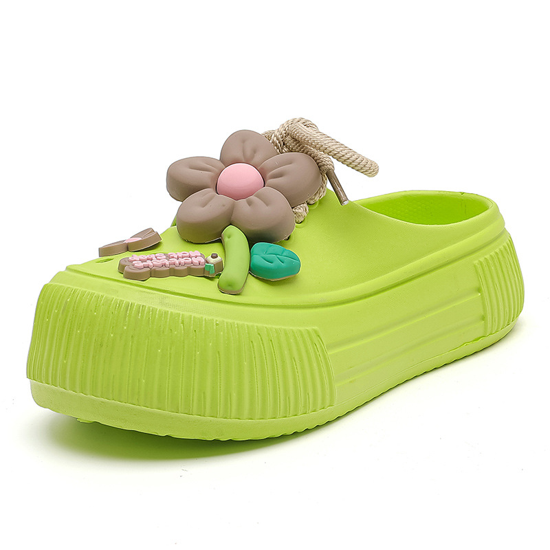 Auralie™ - Pantoufles Respirantes à Décoration Florale
