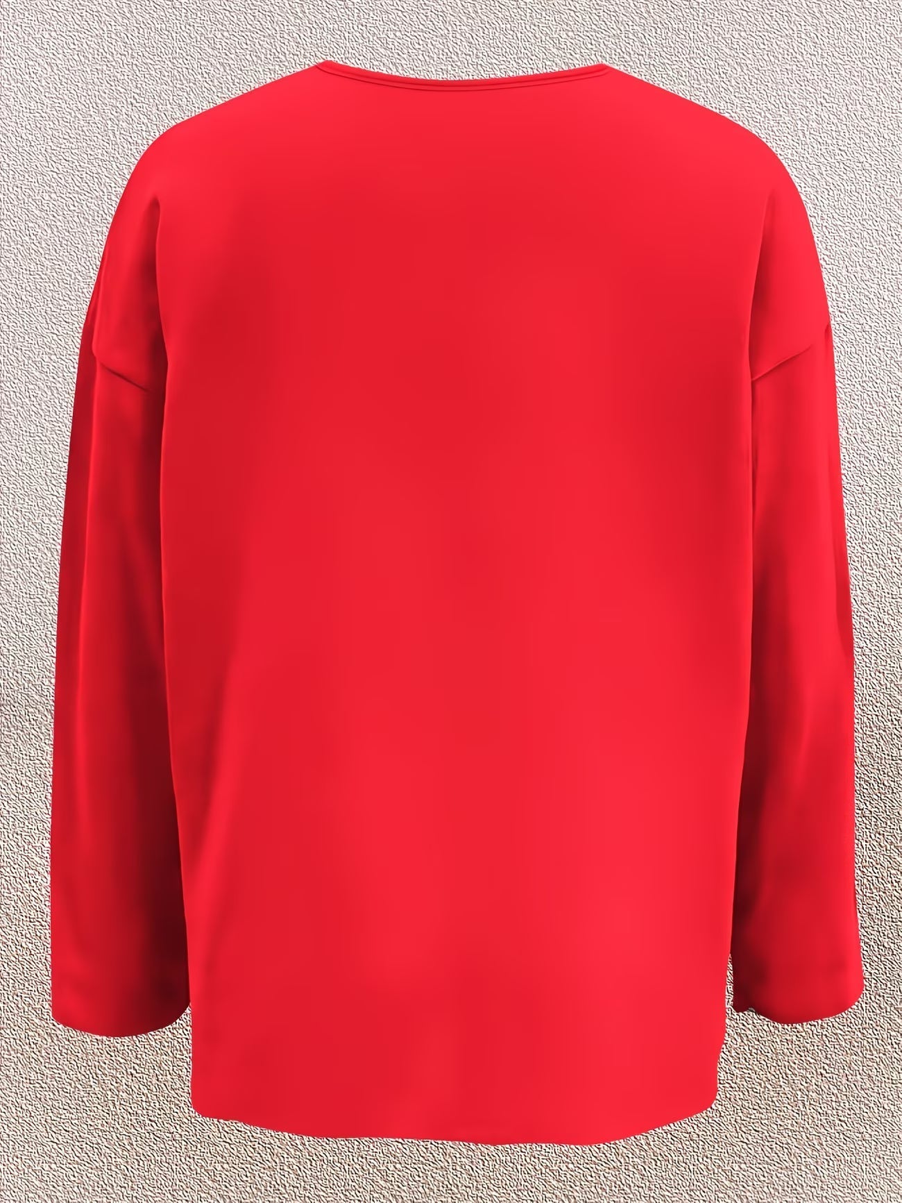 Olivira - Loose-fitting top with a nature-inspired floral pattern 