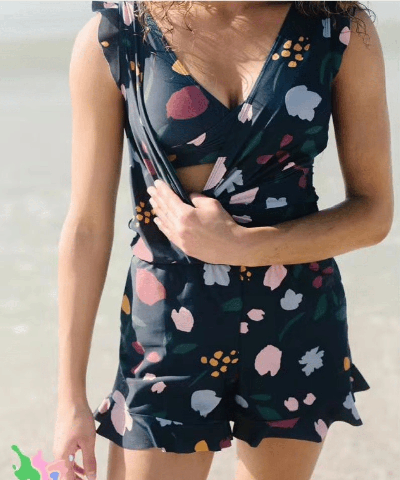 Melisande™ - Maillot de bain avec volants et soutien-gorge intégré