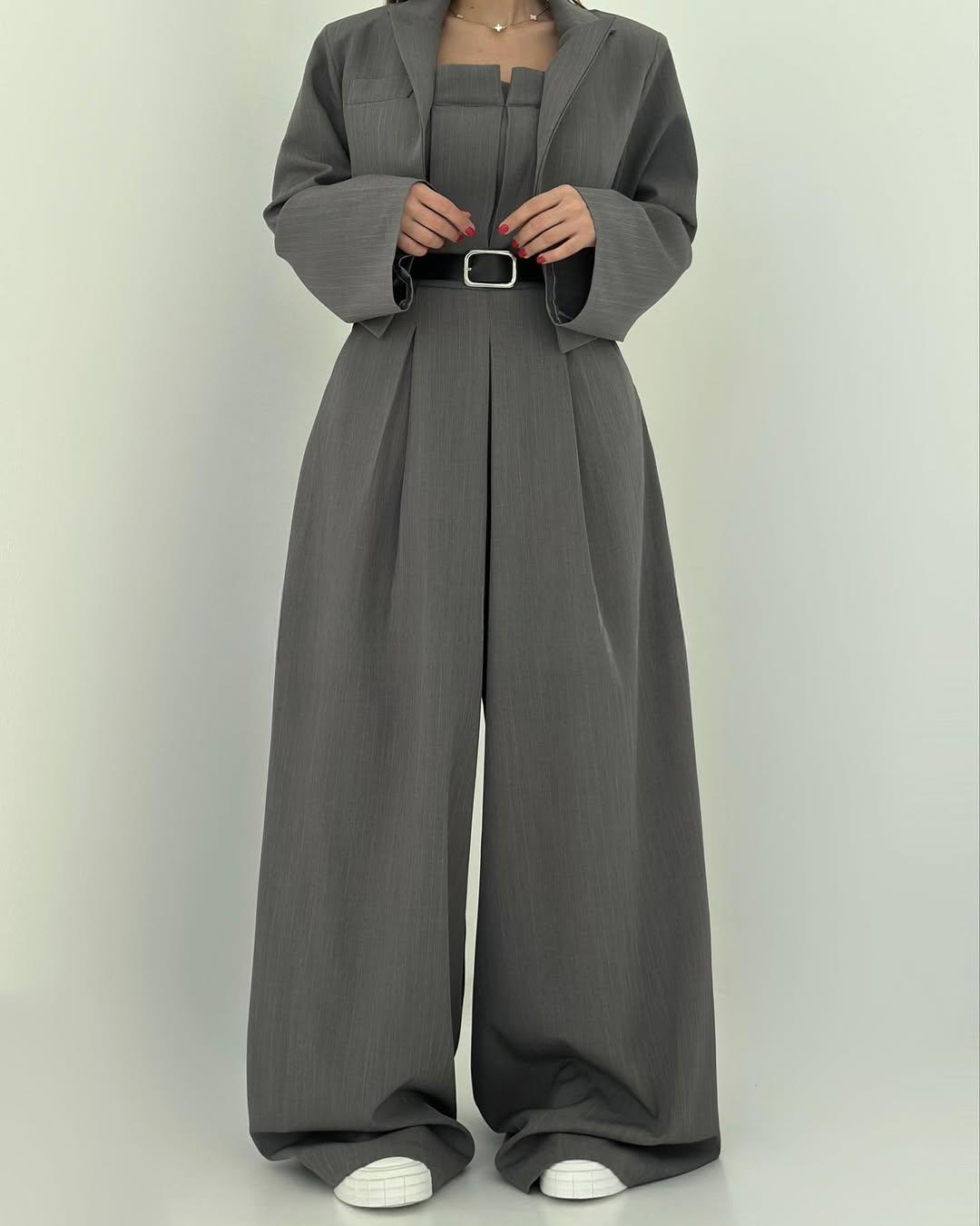 Cyravine - Women's Bustier and Jacket Set - Elegant and Trendy Style 