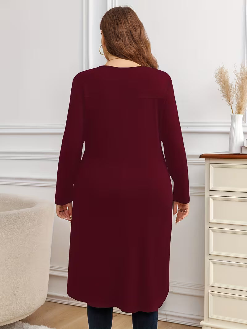 Arelivine - T-shirt élégant à manches longues