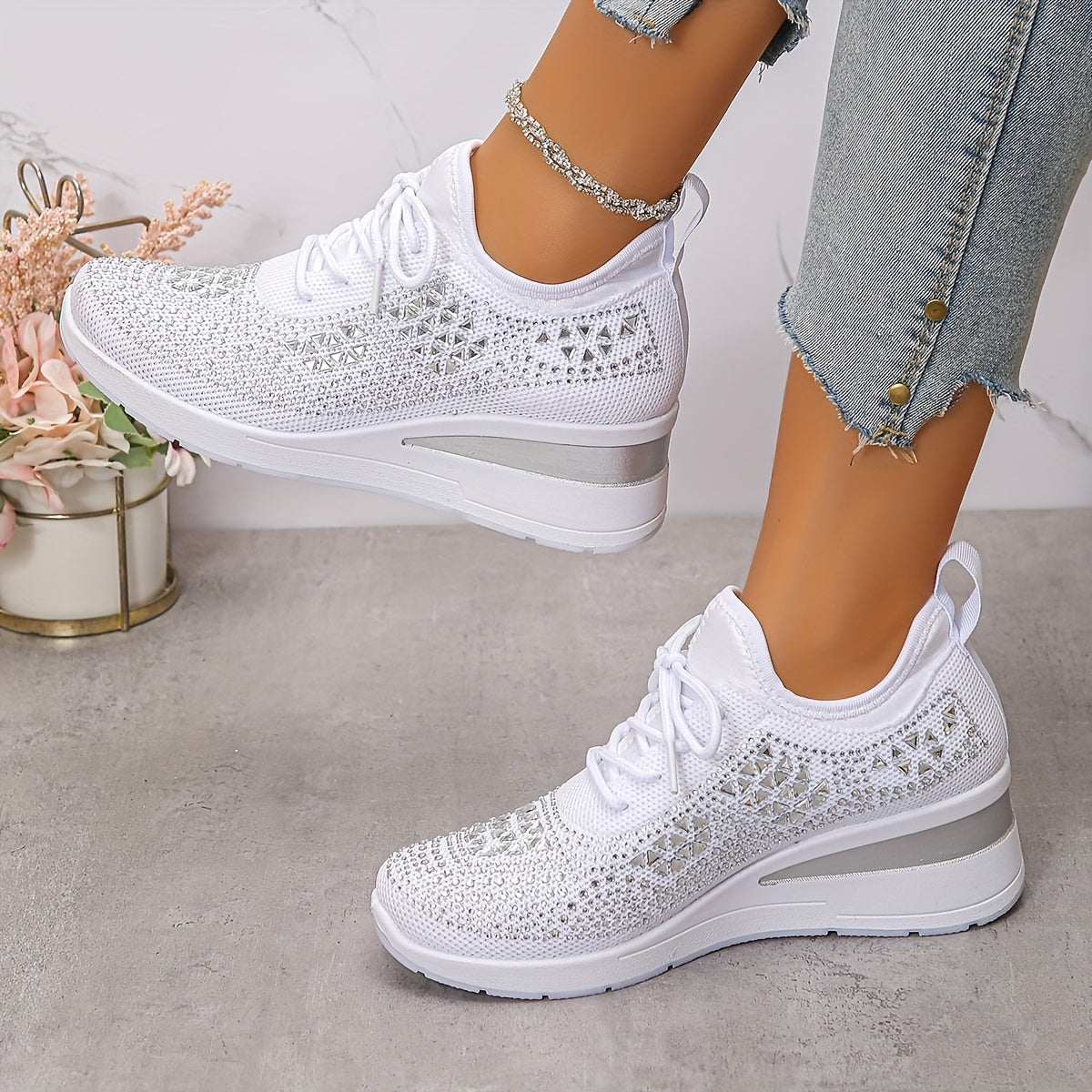Lunelia - Breathable Casual Orthopedic Leather Sneakers