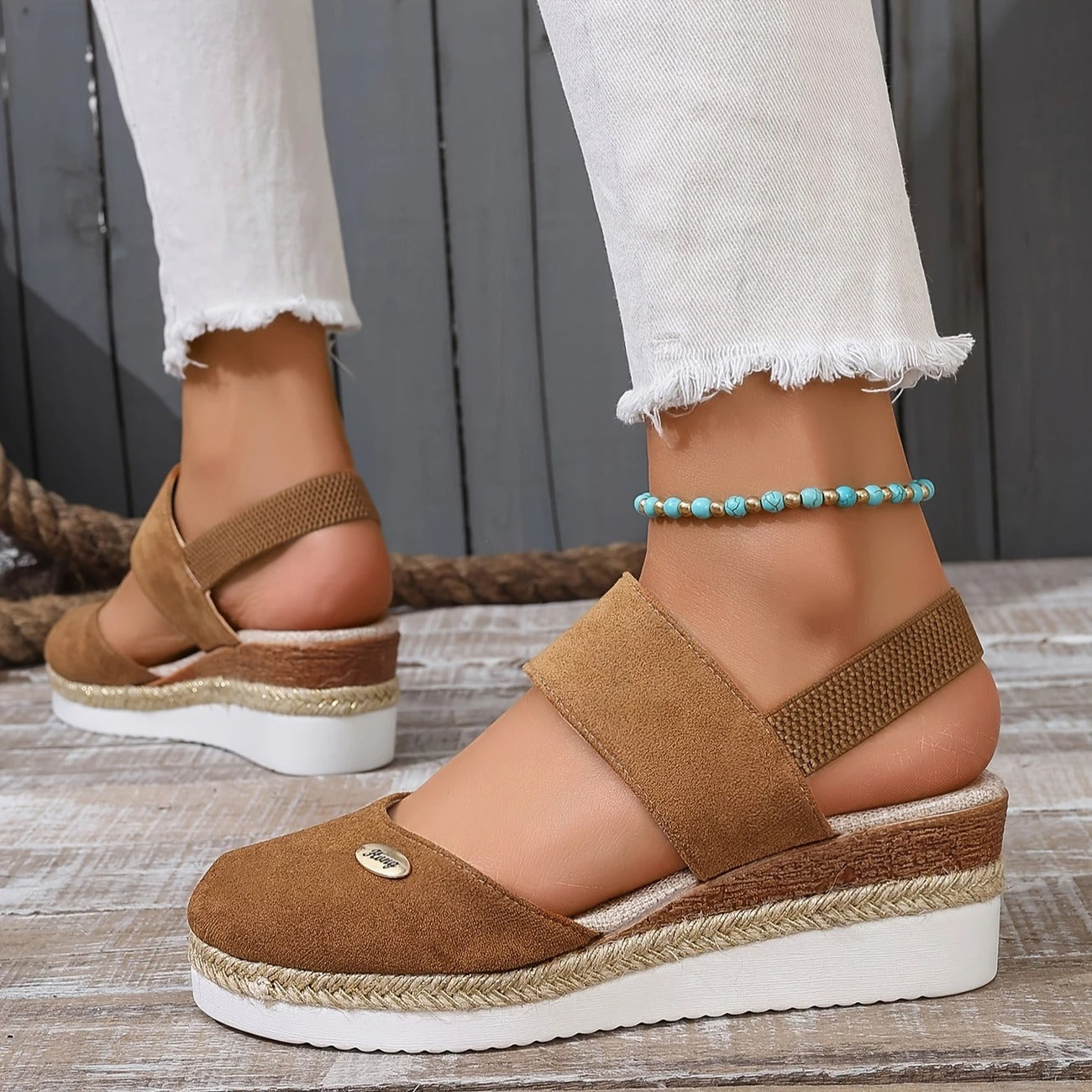 Lioraelle™ - Orthopedic Platform Sandals, Ventilated and Casual 