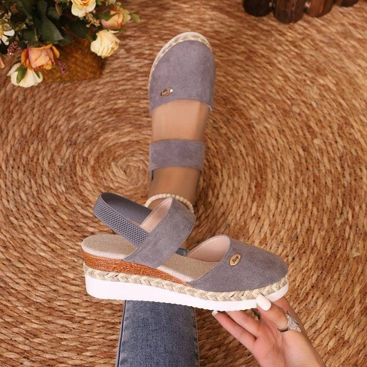 Lioraelle™ - Orthopedic Platform Sandals, Ventilated and Casual 