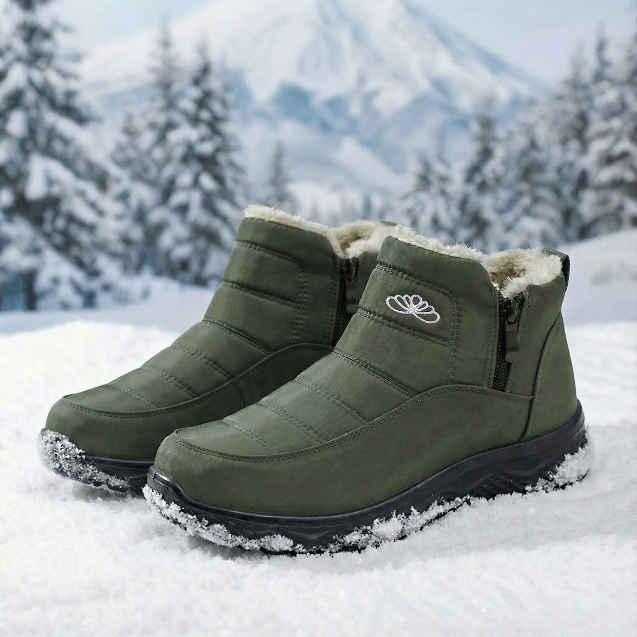 Oravellivra - Low Fleece Comfort Boots