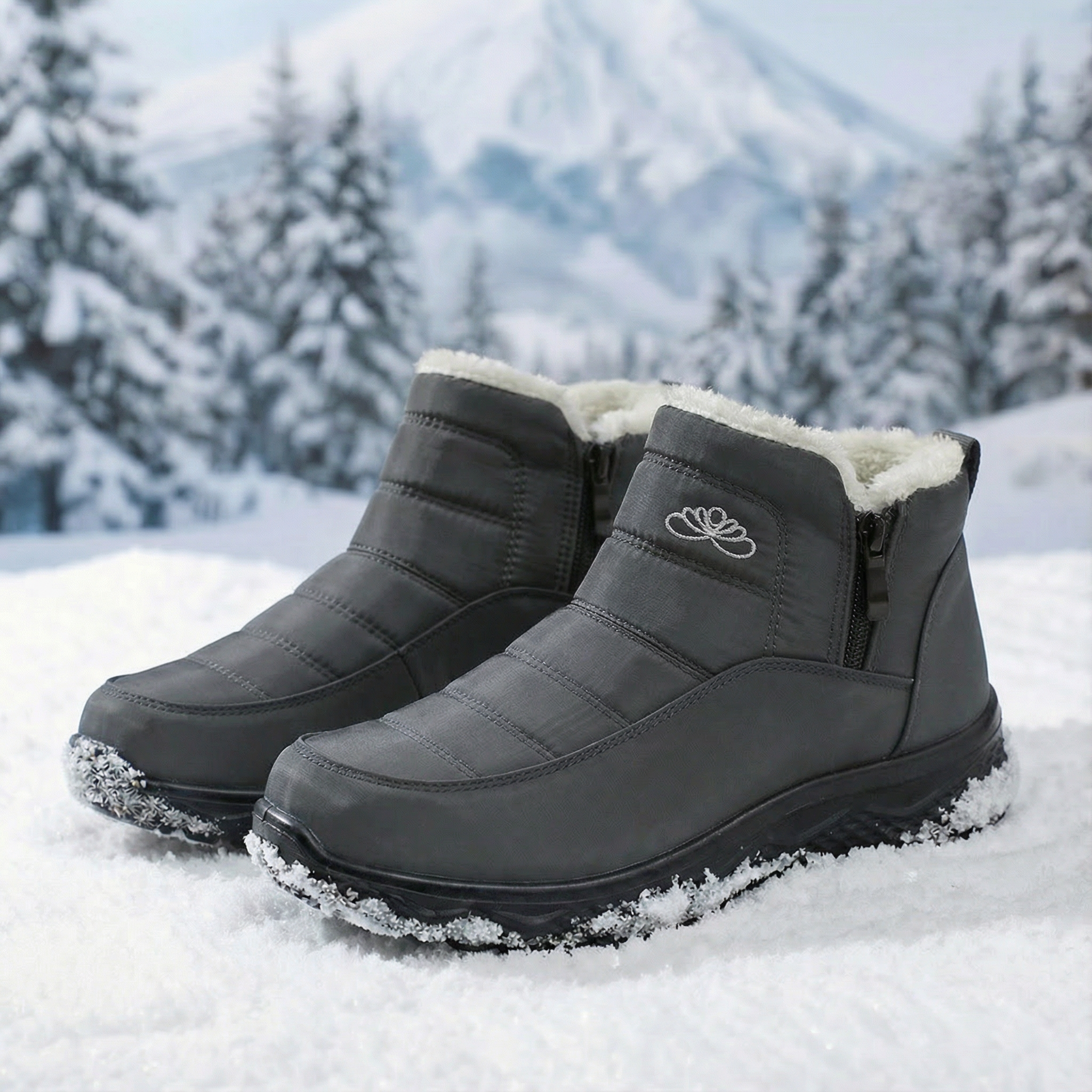 Oravellivra - Low Fleece Comfort Boots