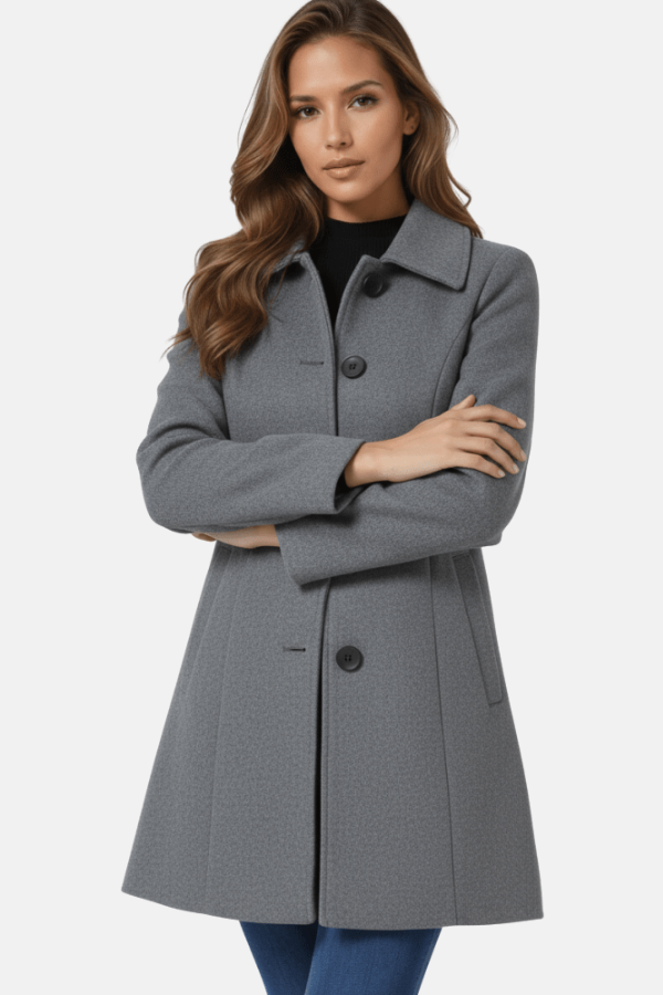 Ceralissea -  Manteau d’hiver pour femme à un bouton