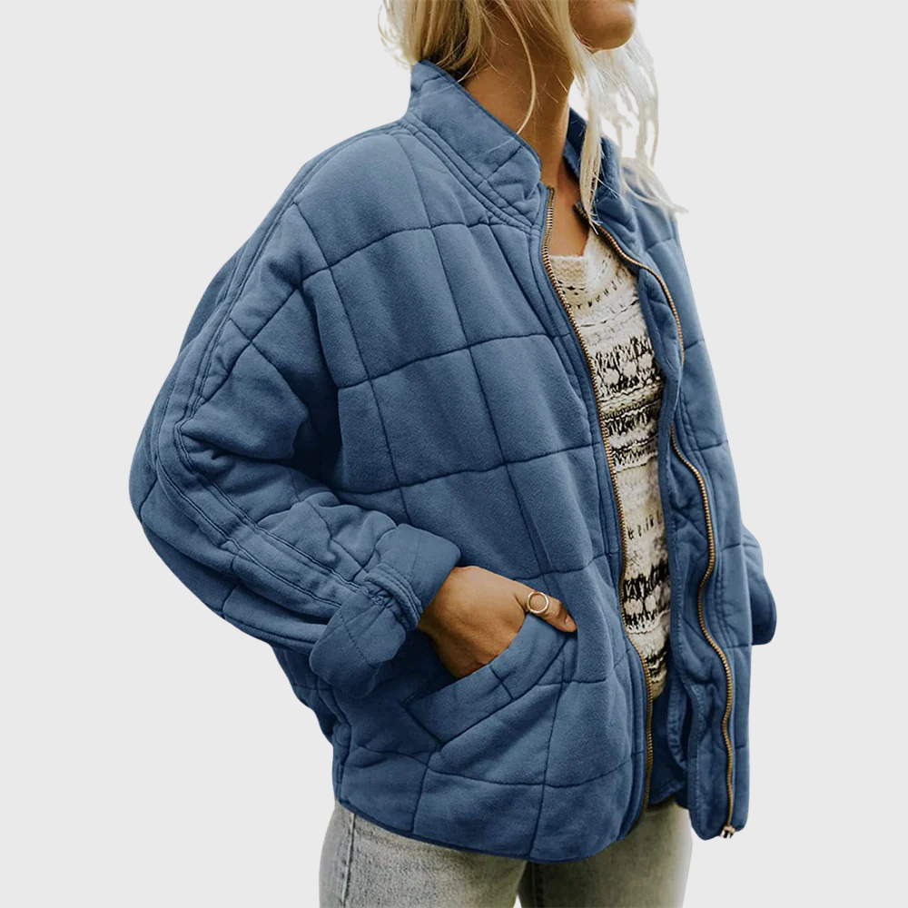 Taveline™ - Veste élégante oversize avec doublure légère et poches pratiques