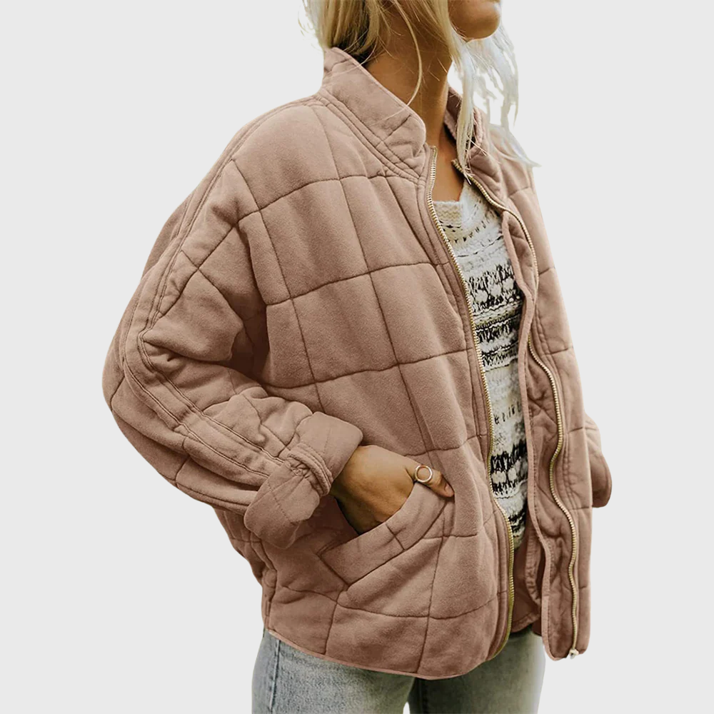 Taveline™ - Veste élégante oversize avec doublure légère et poches pratiques
