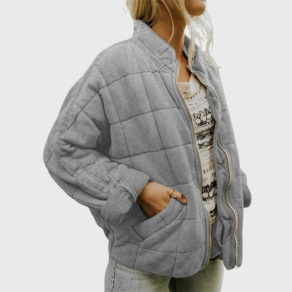 Taveline™ - Veste élégante oversize avec doublure légère et poches pratiques