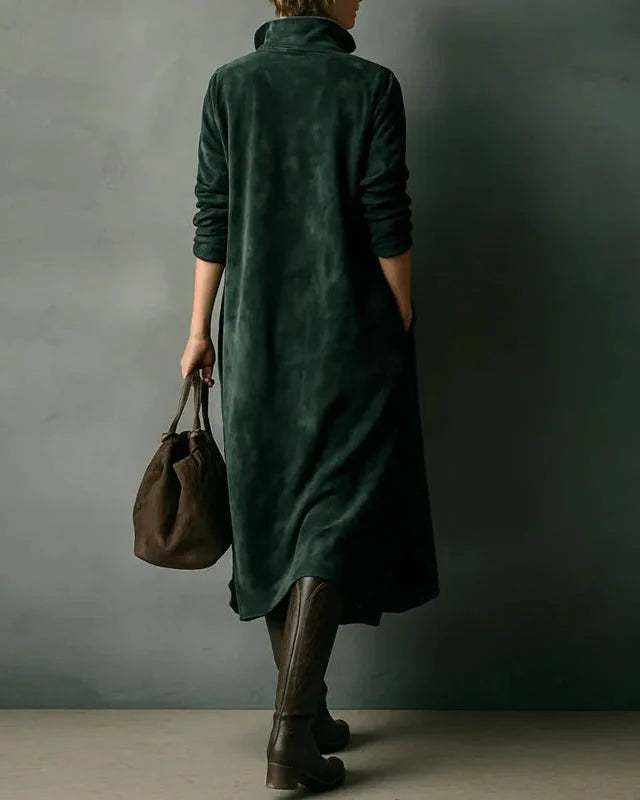 Thaliravessa - Robe Longue Drapée Fluide