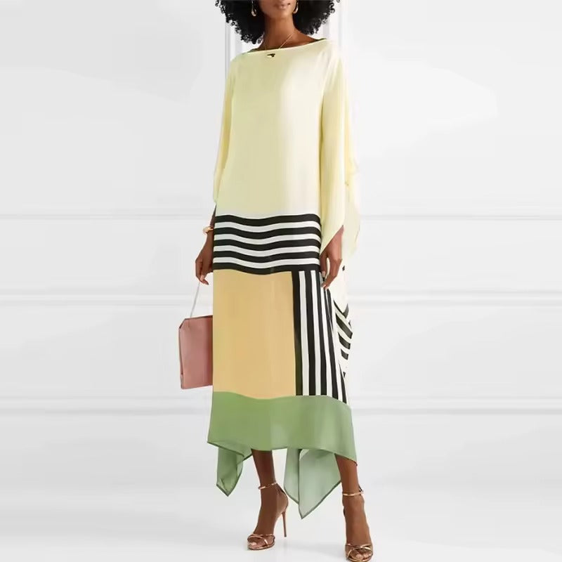 Rayna™ - Elegant Geometric Print Caftan 