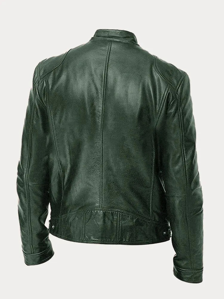 Lenoir - Casual leather jacket