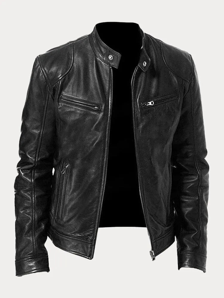 Lenoir™ - Veste décontractée en cuir