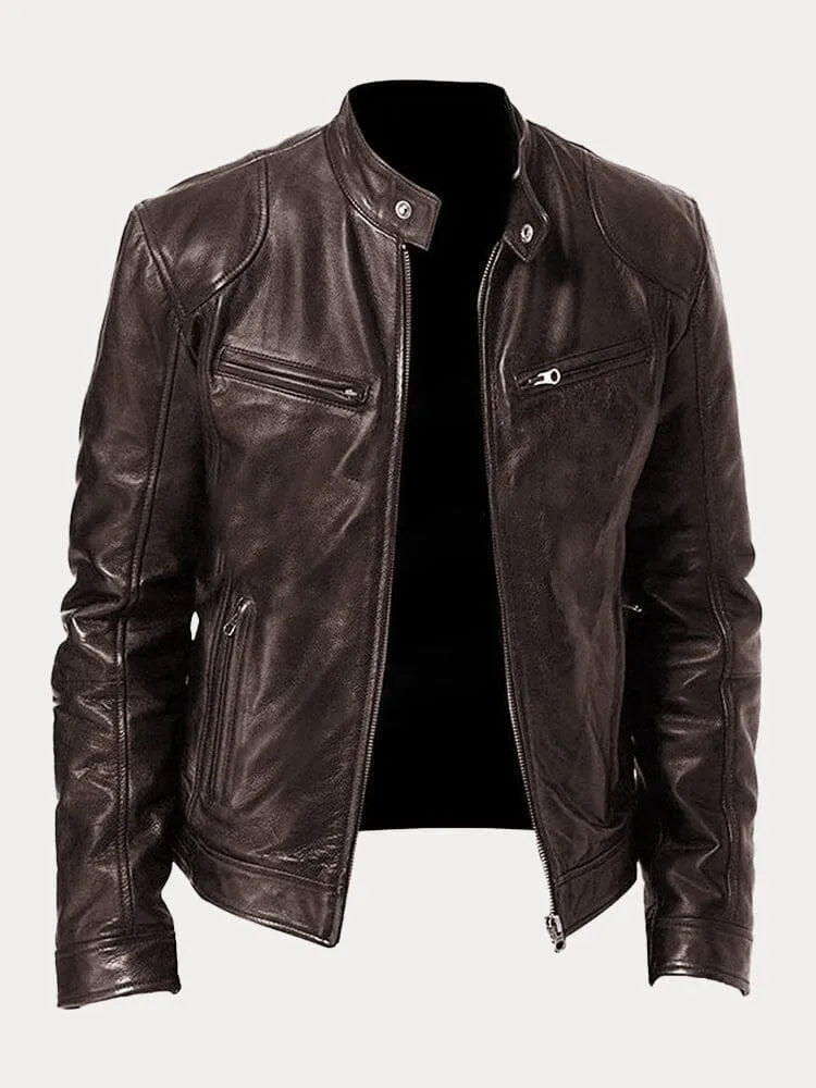Lenoir - Casual leather jacket