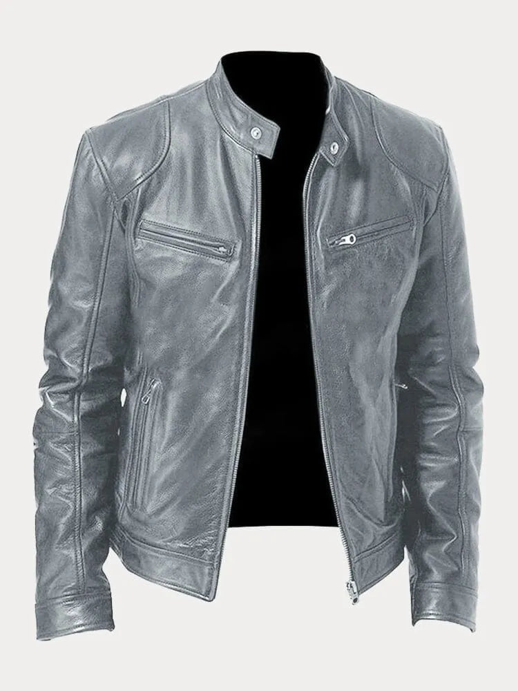 Lenoir - Casual leather jacket
