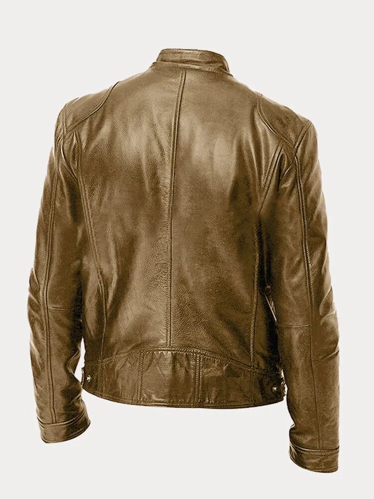 Lenoir - Casual leather jacket