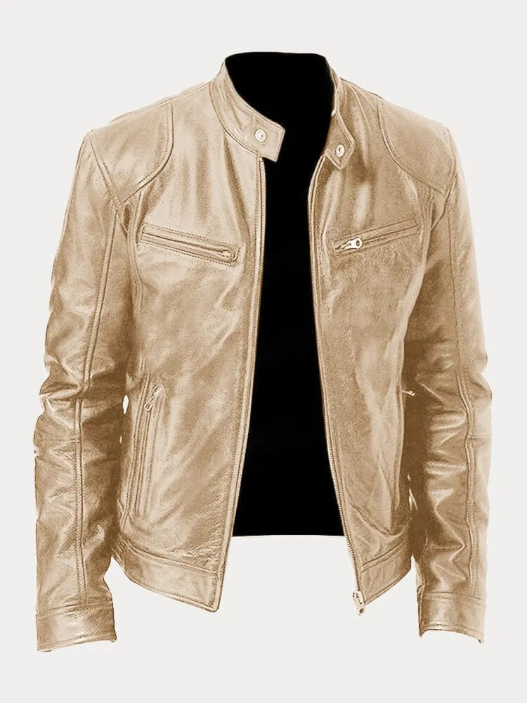 Lenoir - Casual leather jacket