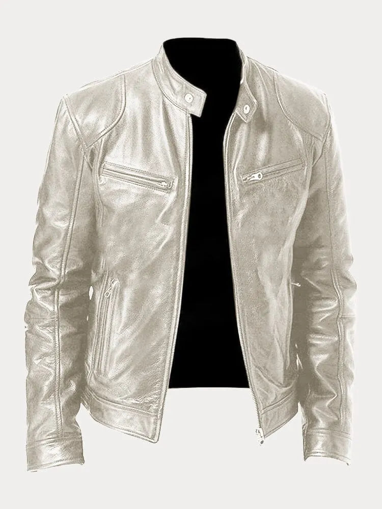 Lenoir - Casual leather jacket