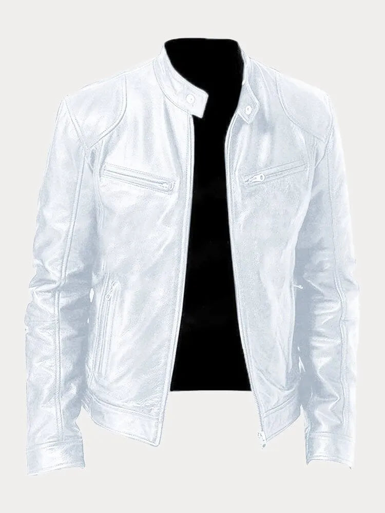 Lenoir - Casual leather jacket