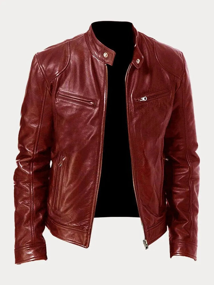 Lenoir - Casual leather jacket