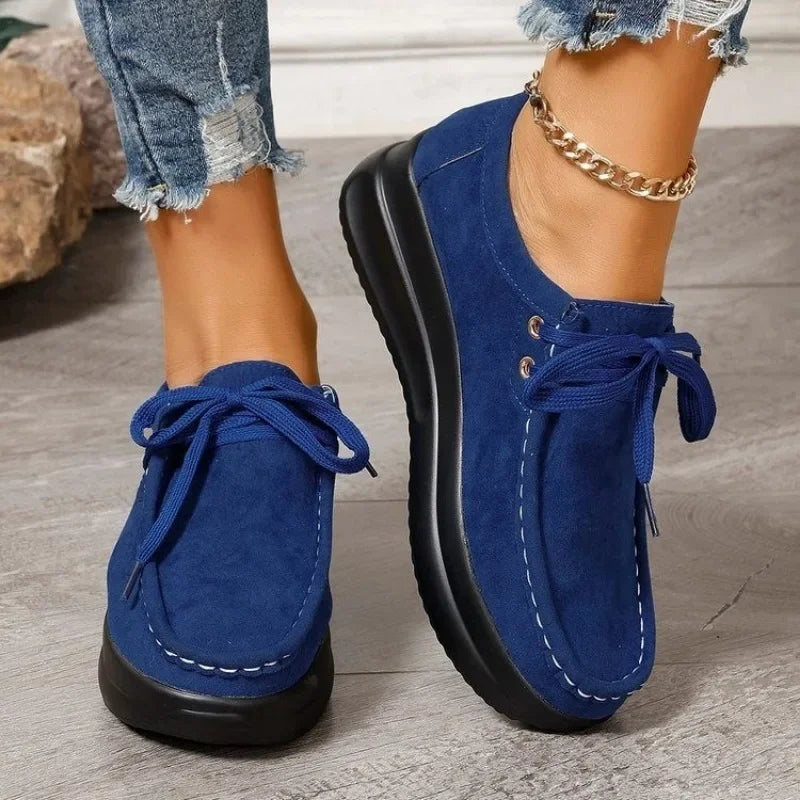 Bryella - Women's Comfortable Casual Shoes with Raised Sole 