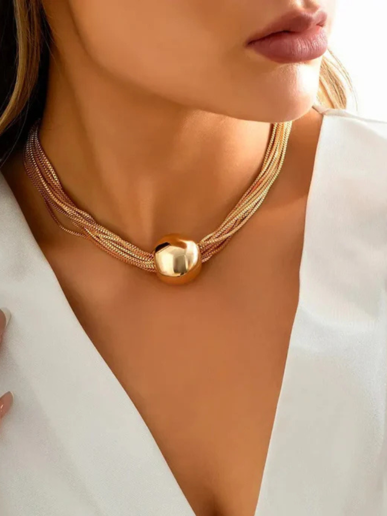 Brisavora - Collier De Luxe Avec Boule Élégante