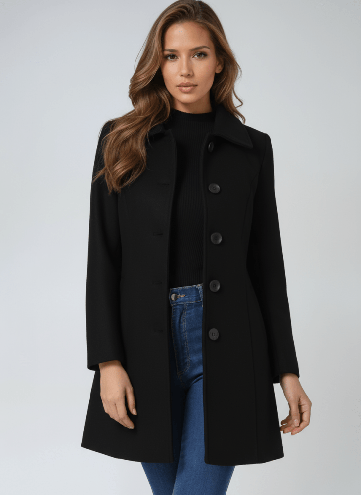 Ceralissea -  Manteau d’hiver pour femme à un bouton