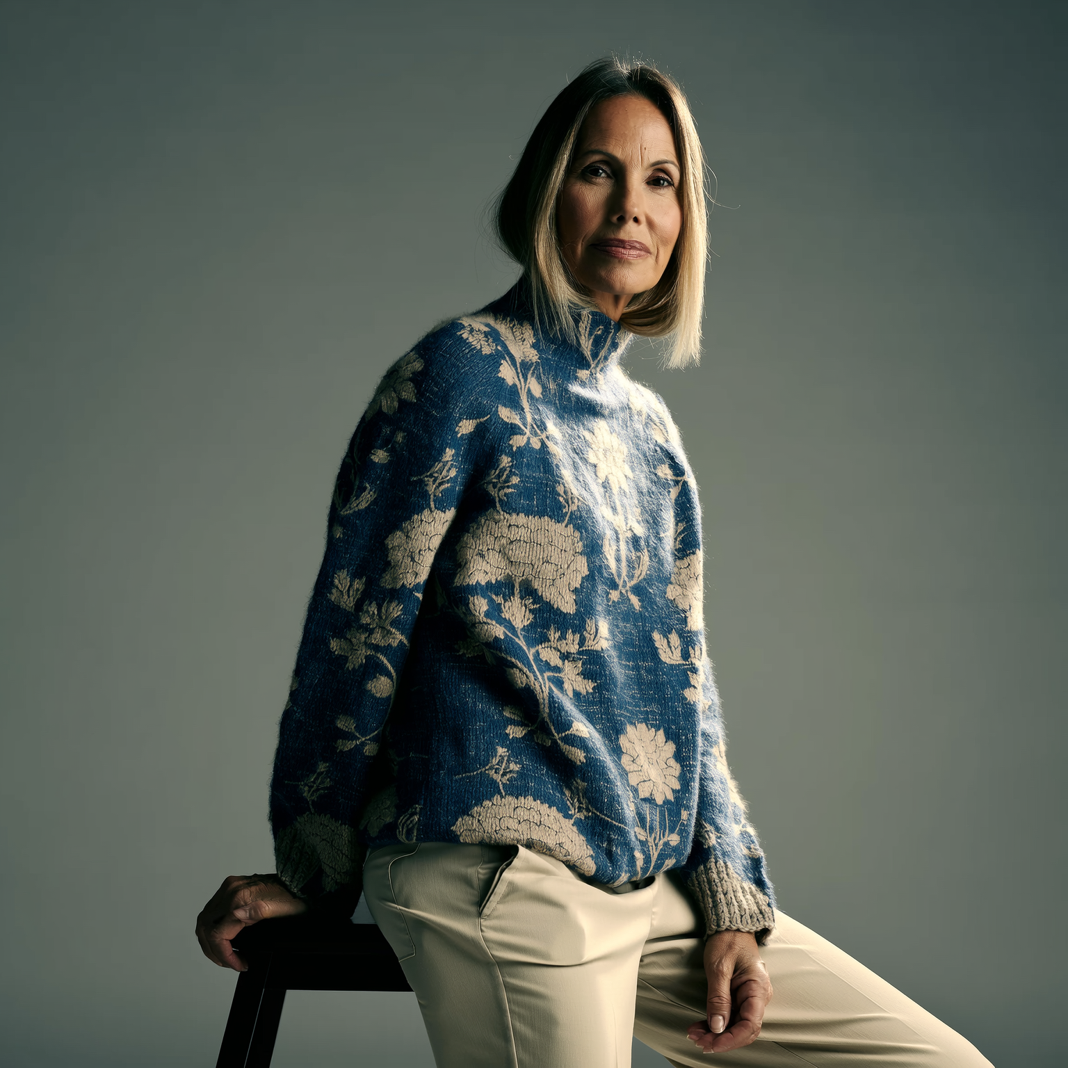 Luneliae - Pull à Col Roulé Chaleureux et Élégant