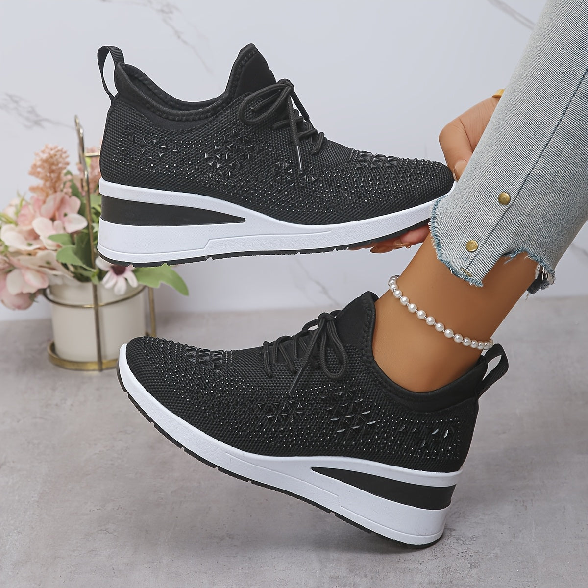 Lunelia - Breathable Casual Orthopedic Leather Sneakers
