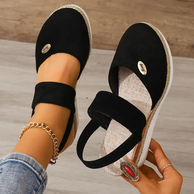 Lioraelle™ - Orthopedic Platform Sandals, Ventilated and Casual 