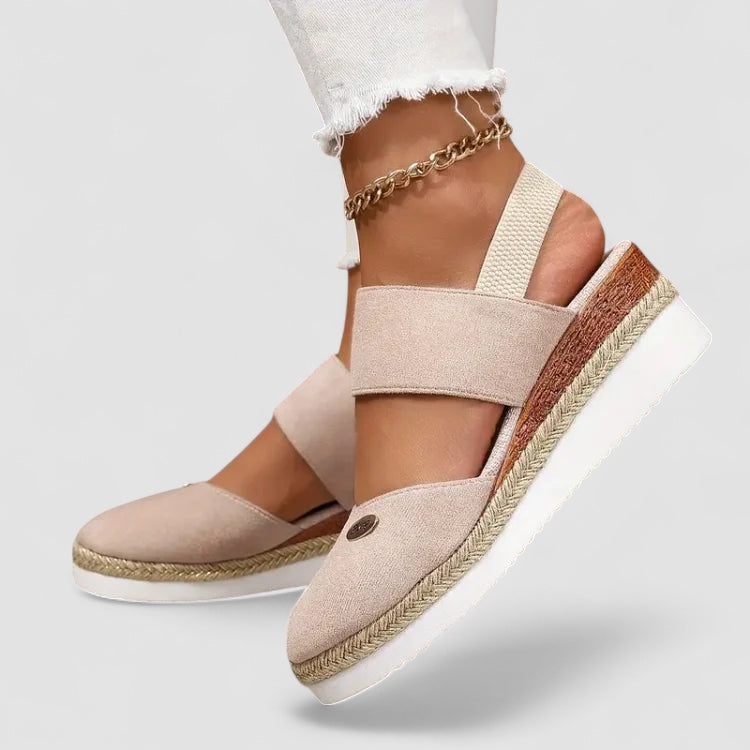 Lioraelle™ - Orthopedic Platform Sandals, Ventilated and Casual 