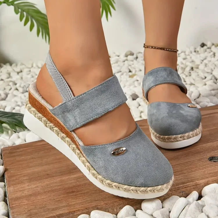 Lioraelle™ - Orthopedic Platform Sandals, Ventilated and Casual 