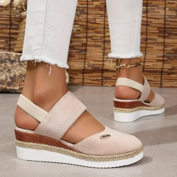 Lioraelle™ - Orthopedic Platform Sandals, Ventilated and Casual 