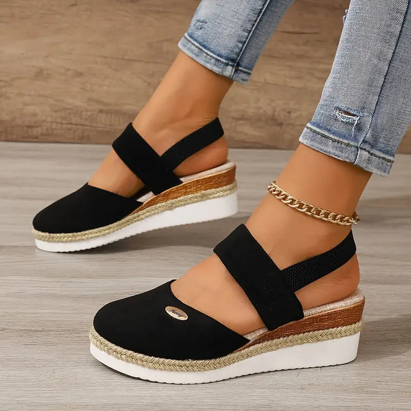 Lioraelle™ - Orthopedic Platform Sandals, Ventilated and Casual 