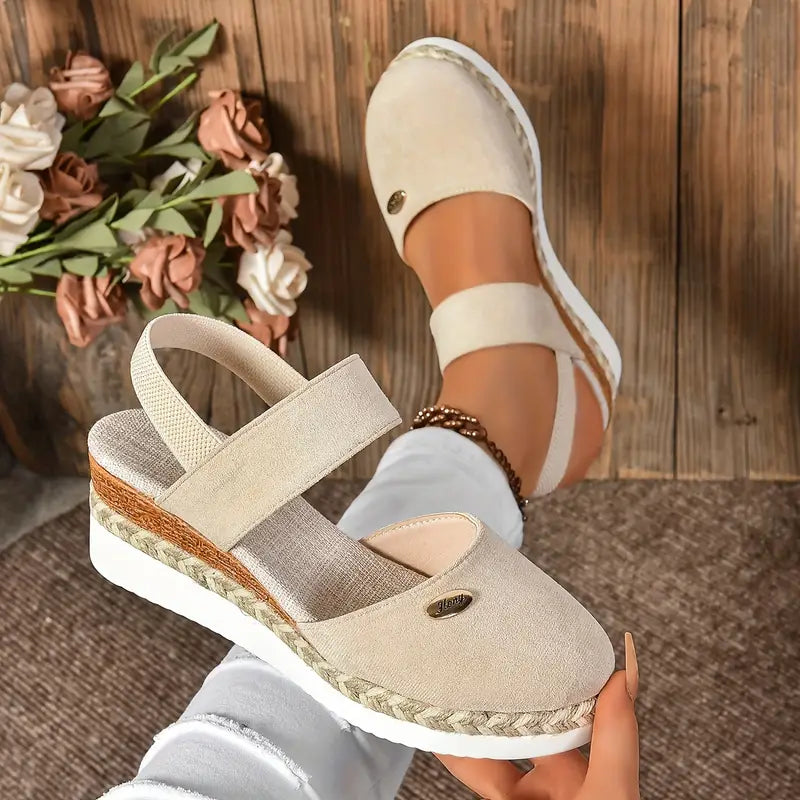 Lioraelle™ - Orthopedic Platform Sandals, Ventilated and Casual 