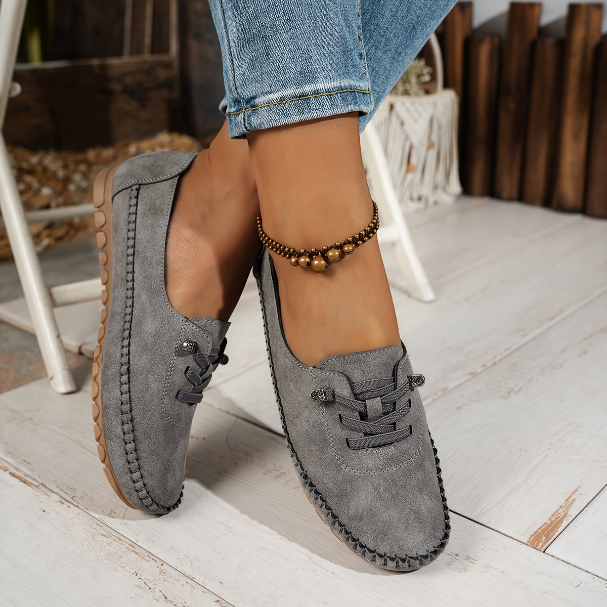 Heliara - Flexible Moccasins with Total Comfort Support 