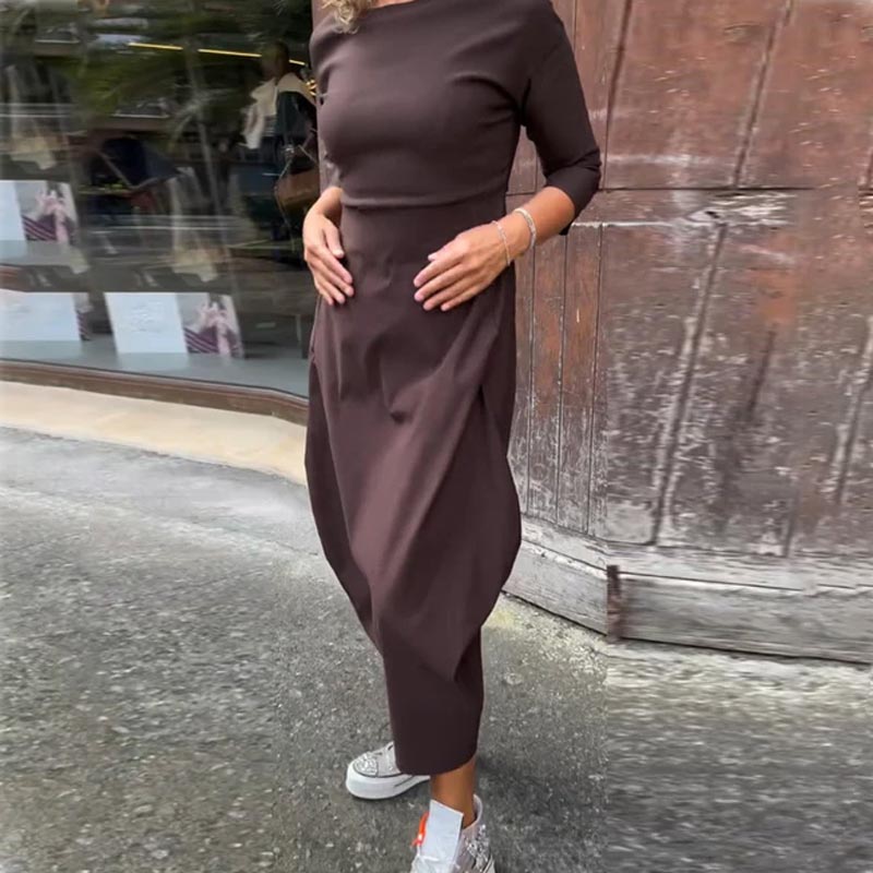 Selindrae - Robe femme avec poche élégante