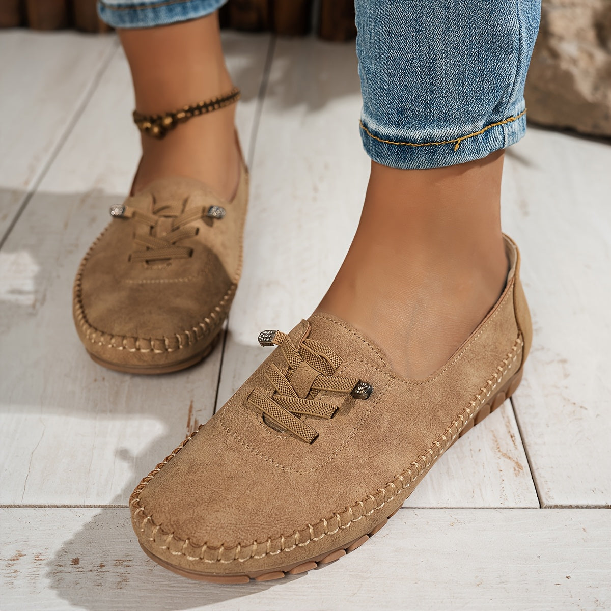 Heliara - Flexible Moccasins with Total Comfort Support 