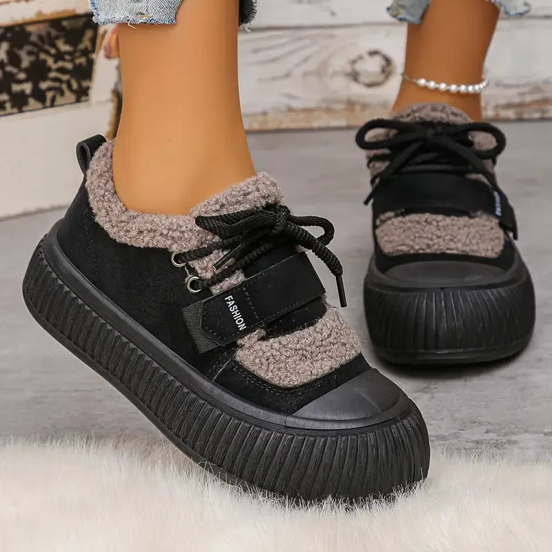 Nirelia - Baskets Chaudes Confort Hiver pour Femmes