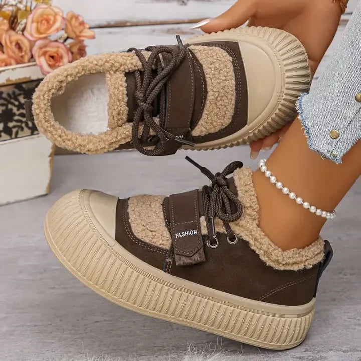 Nirelia - Baskets Chaudes Confort Hiver pour Femmes