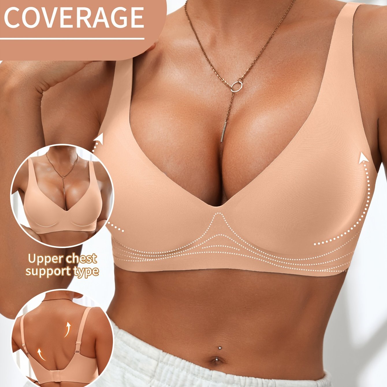 Isendra - High Coverage Comfort Push-Up Bra 