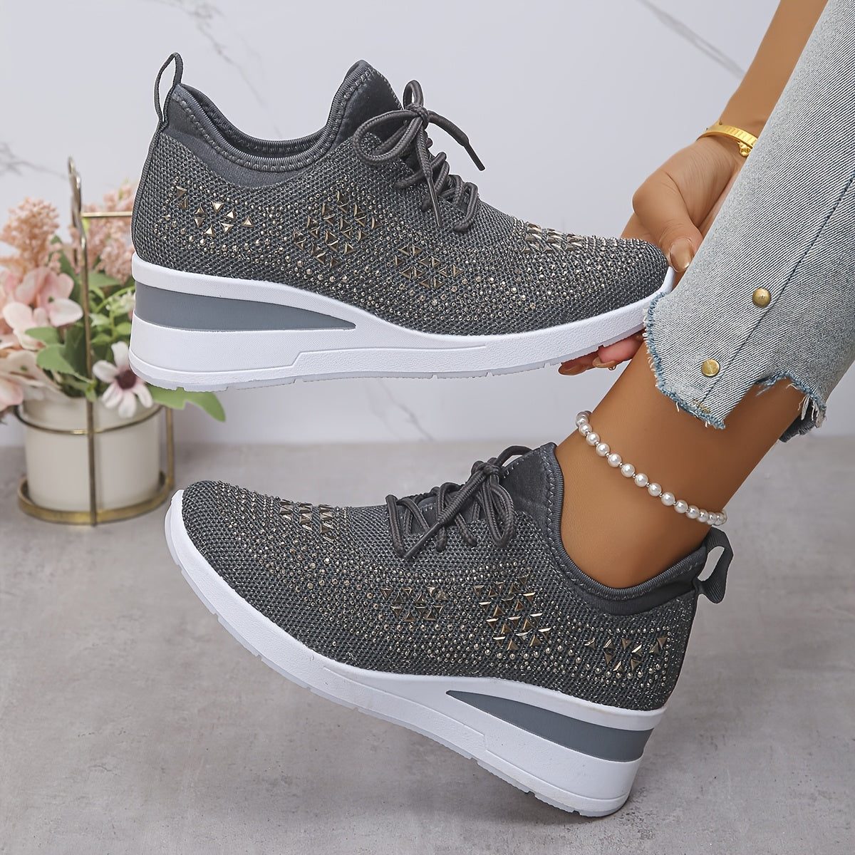 Lunelia - Breathable Casual Orthopedic Leather Sneakers